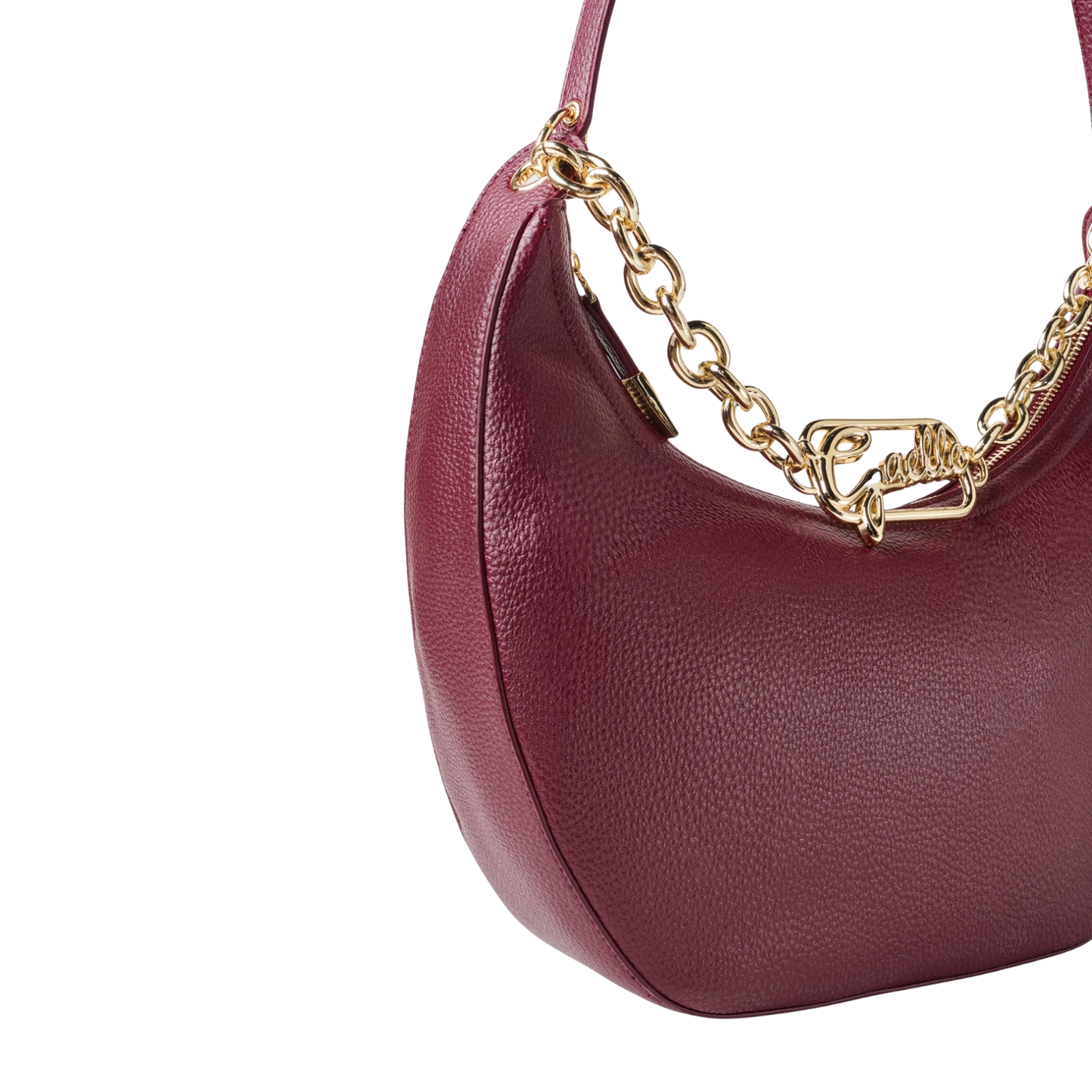 Regular Moon Bag Corsivo Gaelle - Mosto