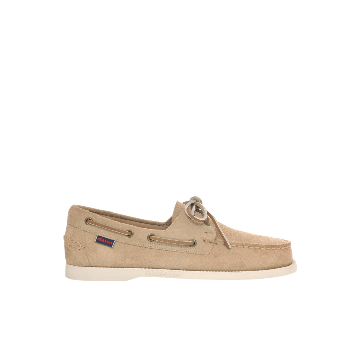 Scarpa da barca Portland in pelle scamosciata - Beige