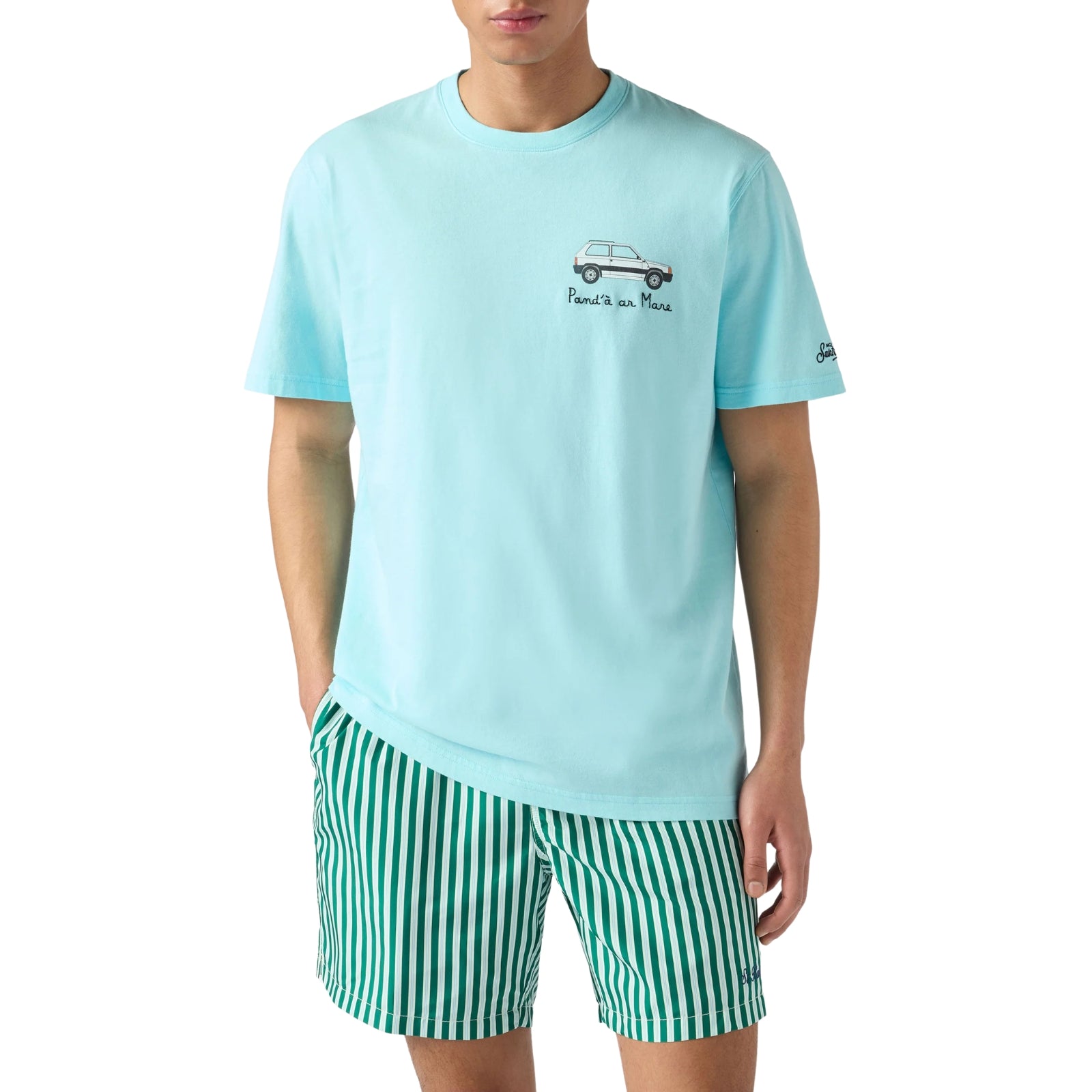 T-shirt Portofino Pand'à ar mare - CELESTE