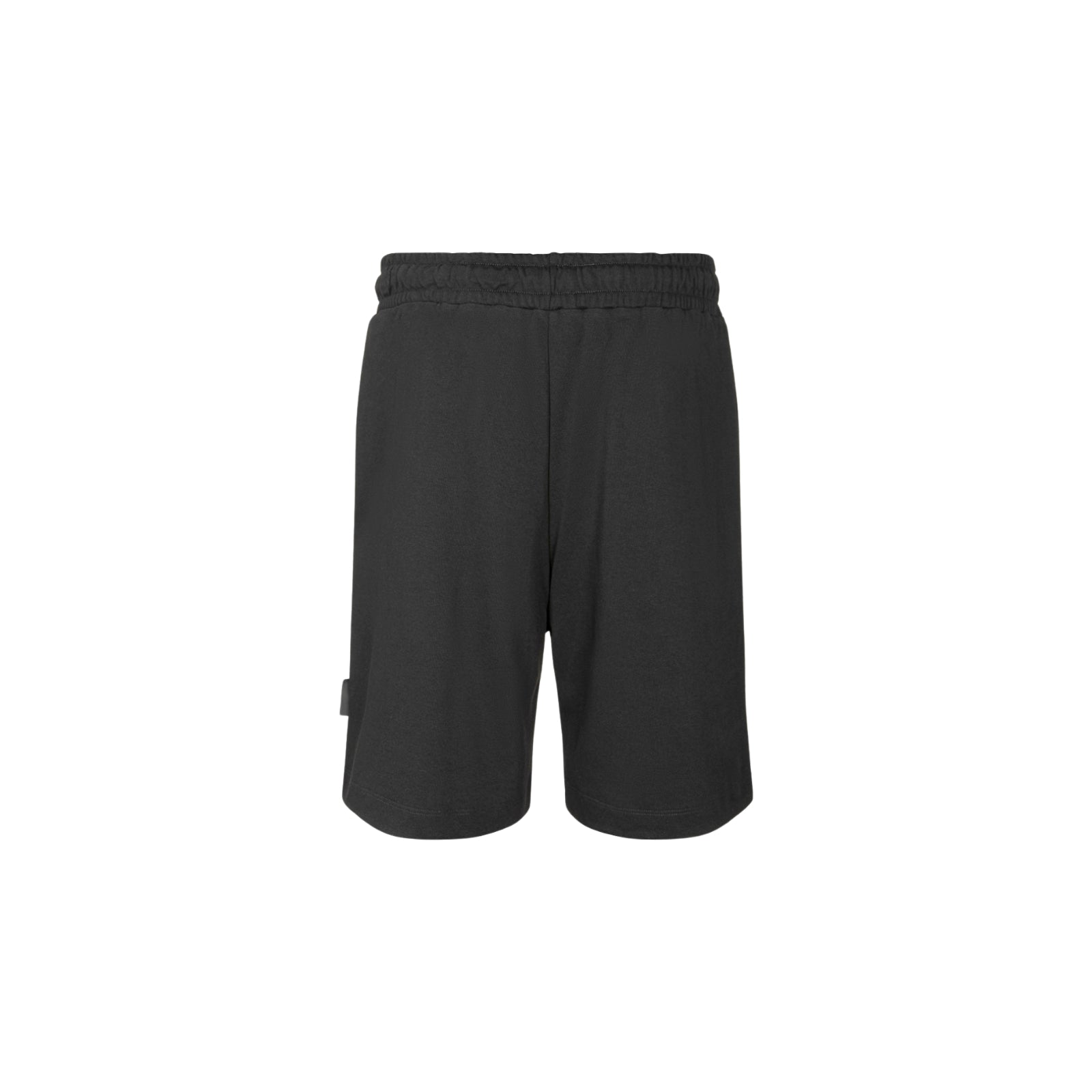 Bermuda Fit. Basket In Interlock nero