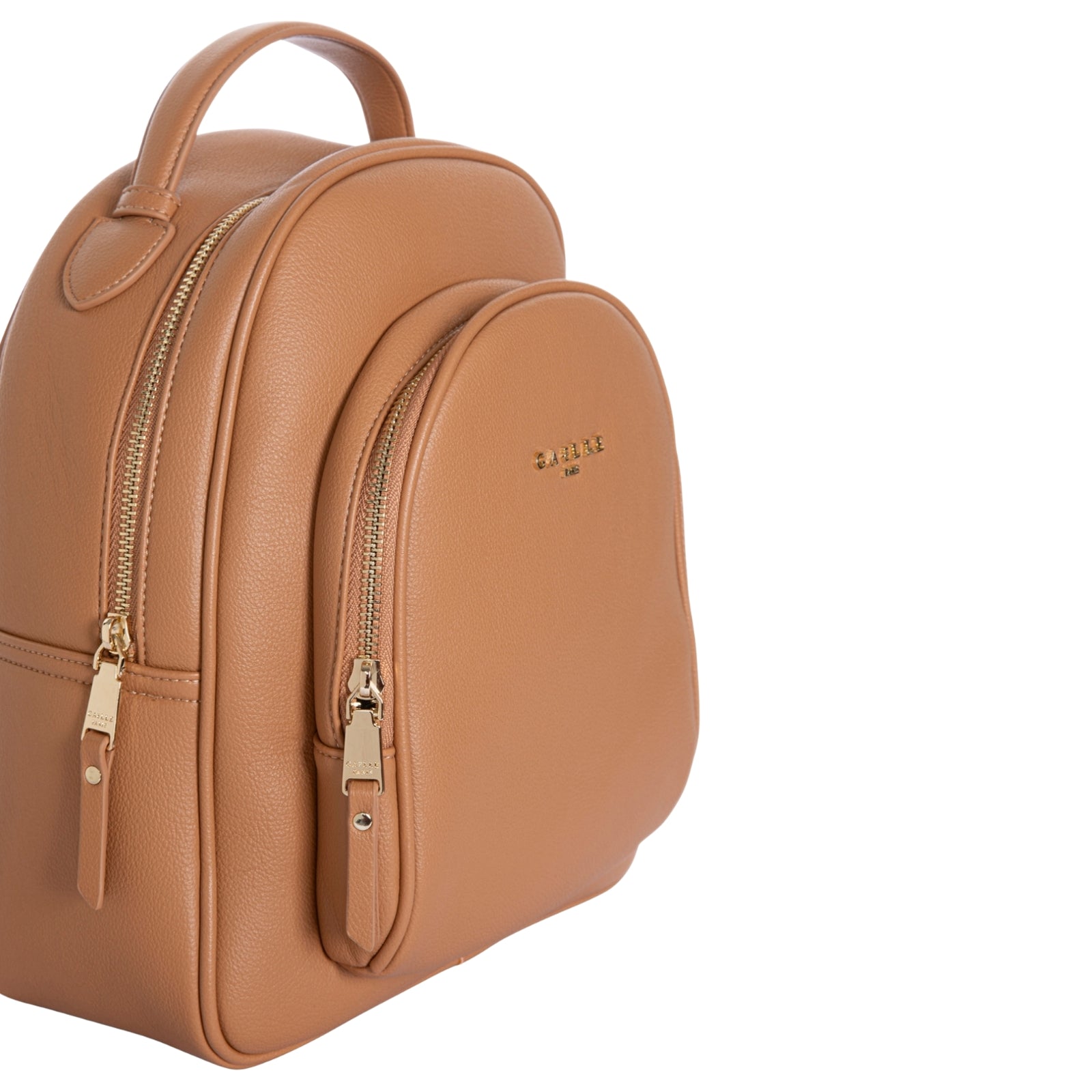 Regular back pack essential - CARAMELLO
