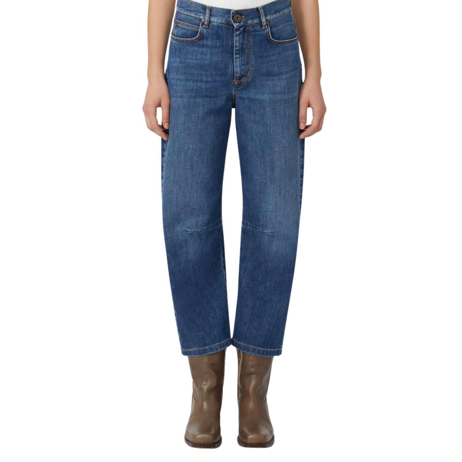 Jeans 5 tasche in denim autentico - Marco Masi Fashion Store