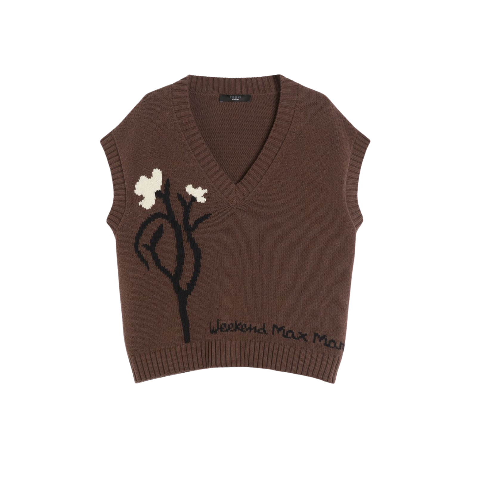 Gilet intarsiato in misto cotone - Marco Masi Fashion Store