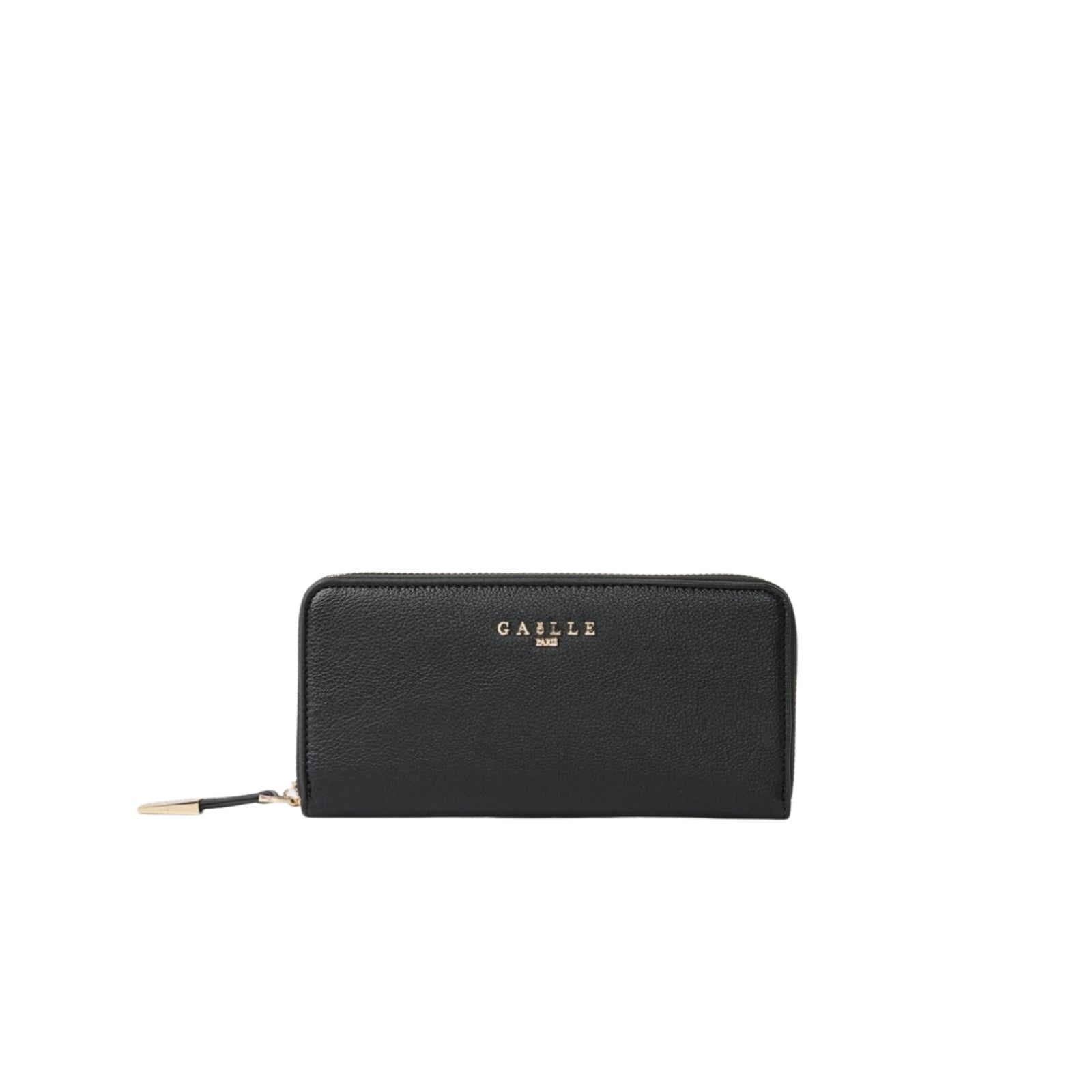 Portafoglio Regular Zip Around Bottalato - NERO