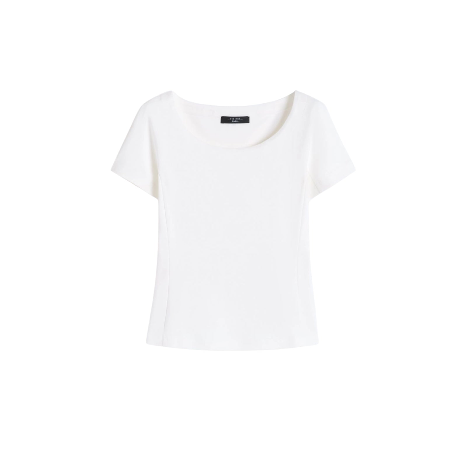 Top MULTIG aderente in jersey - PANNA