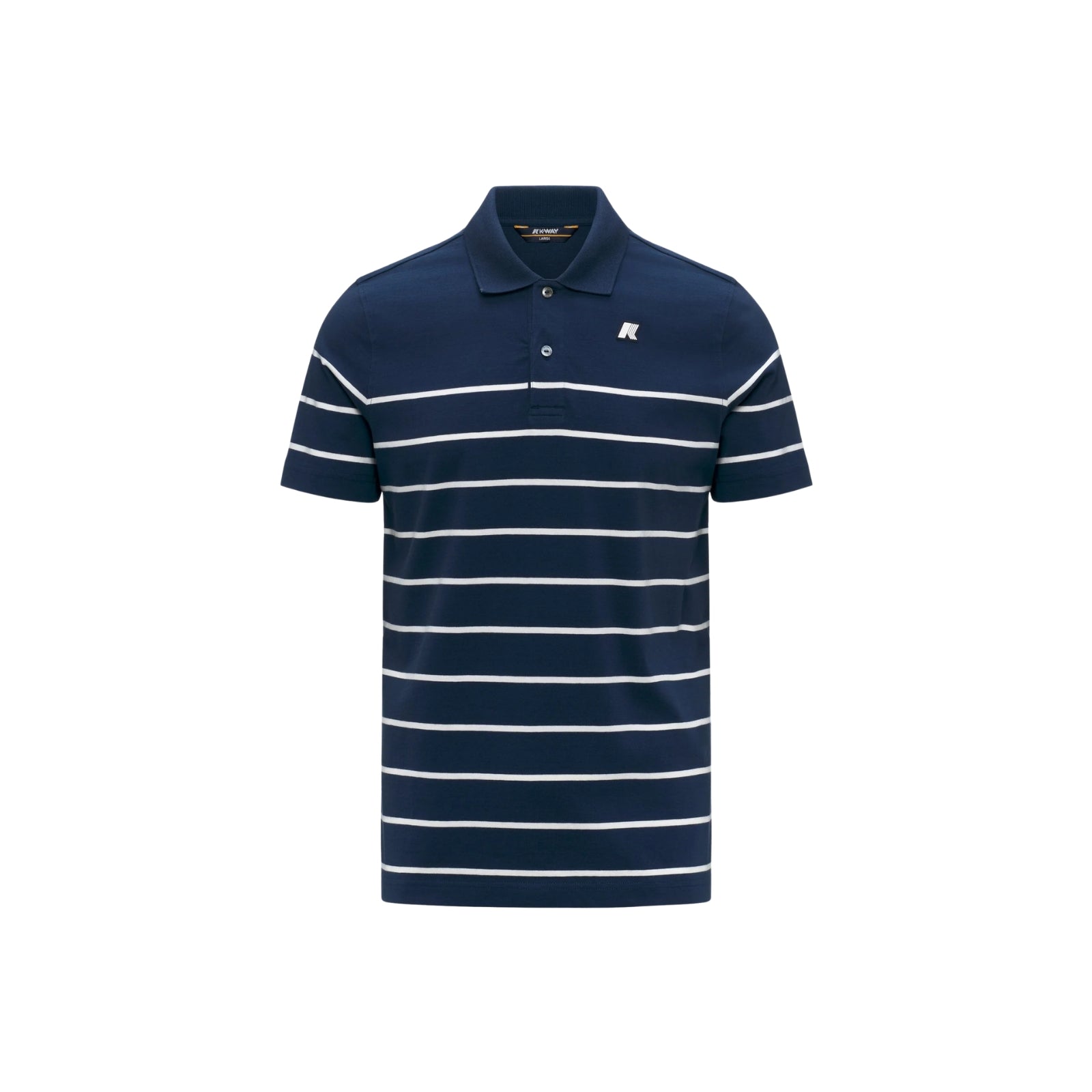 Polo LAYO-FRENCH JERSEY YARN DYED - BLU