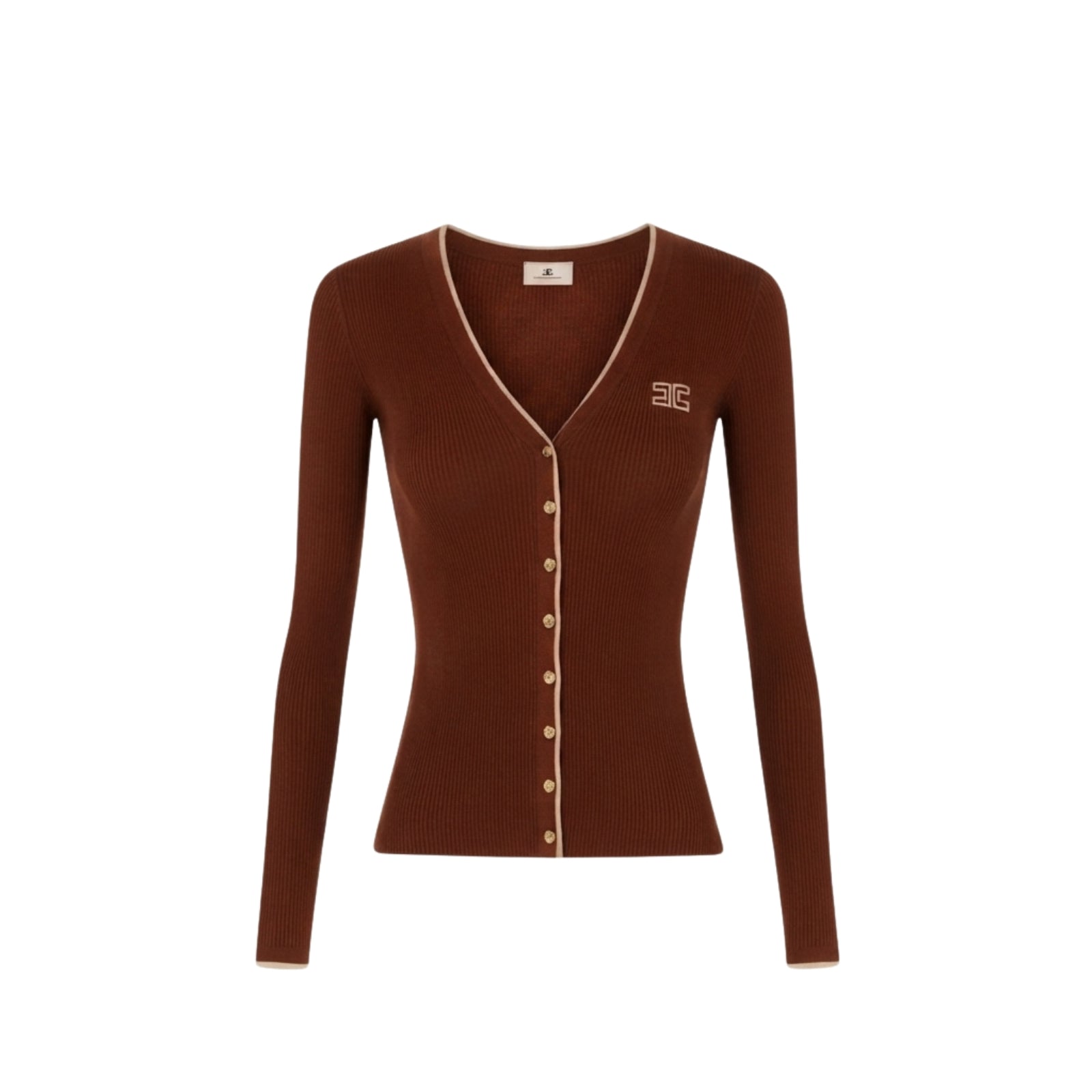 Cardigan in maglia a costine - SIGARO
