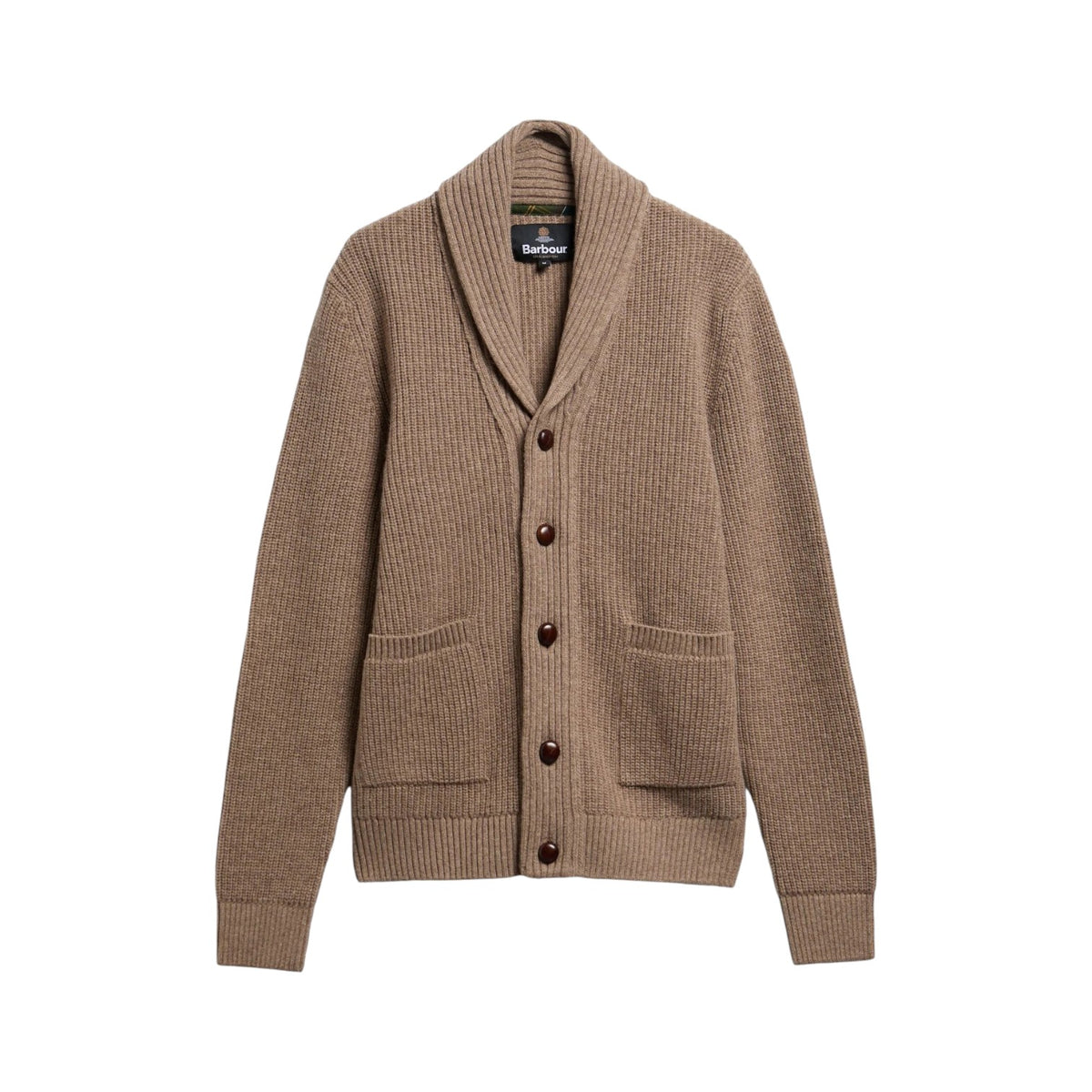 Cardigan in lana Hartland-STONE