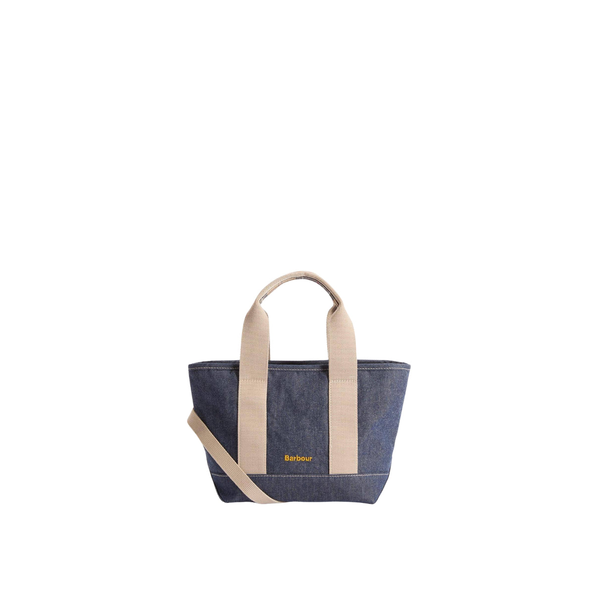 Mini borsa tote Mya in denim - Denim