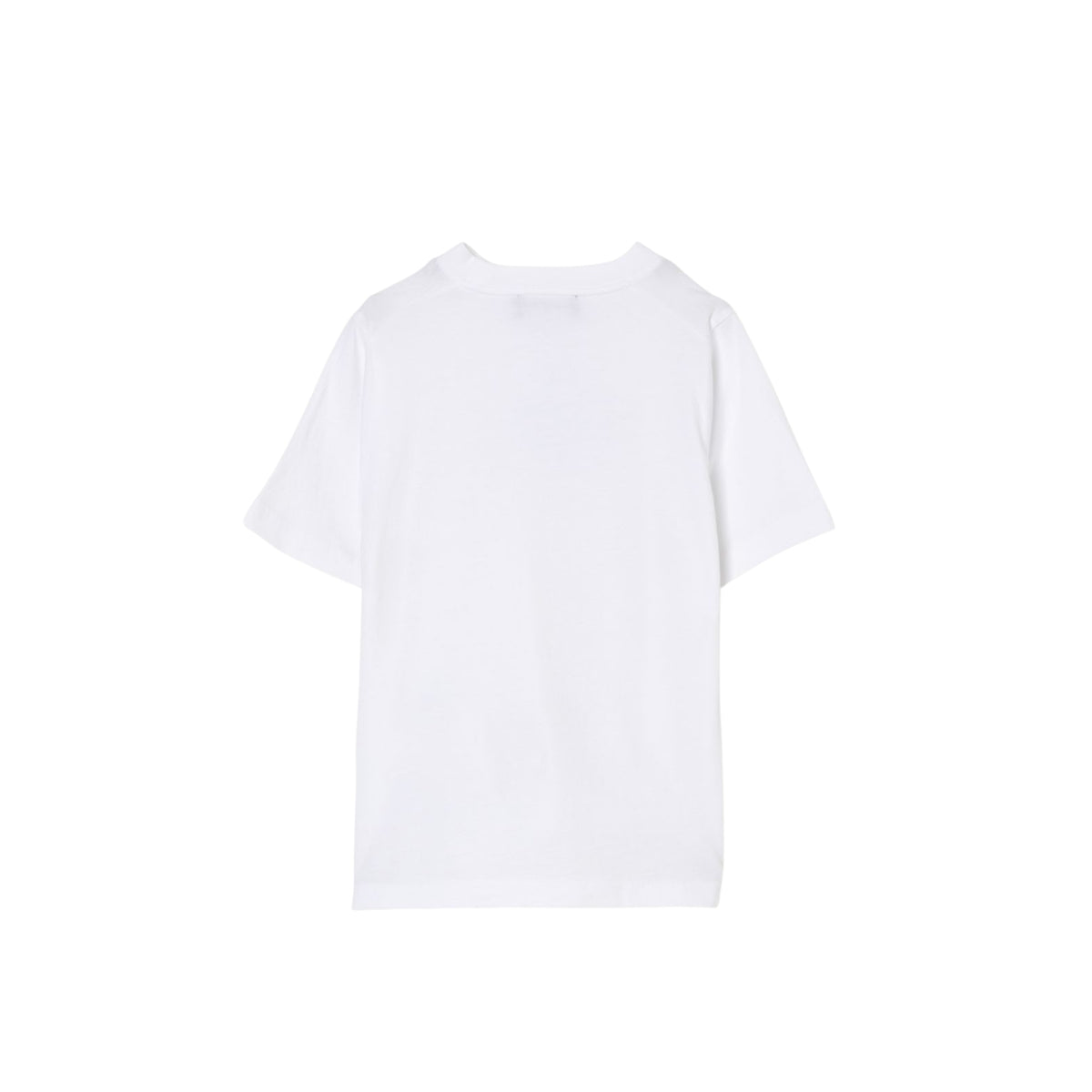 T-shirt con logo in rilievo - Bianco