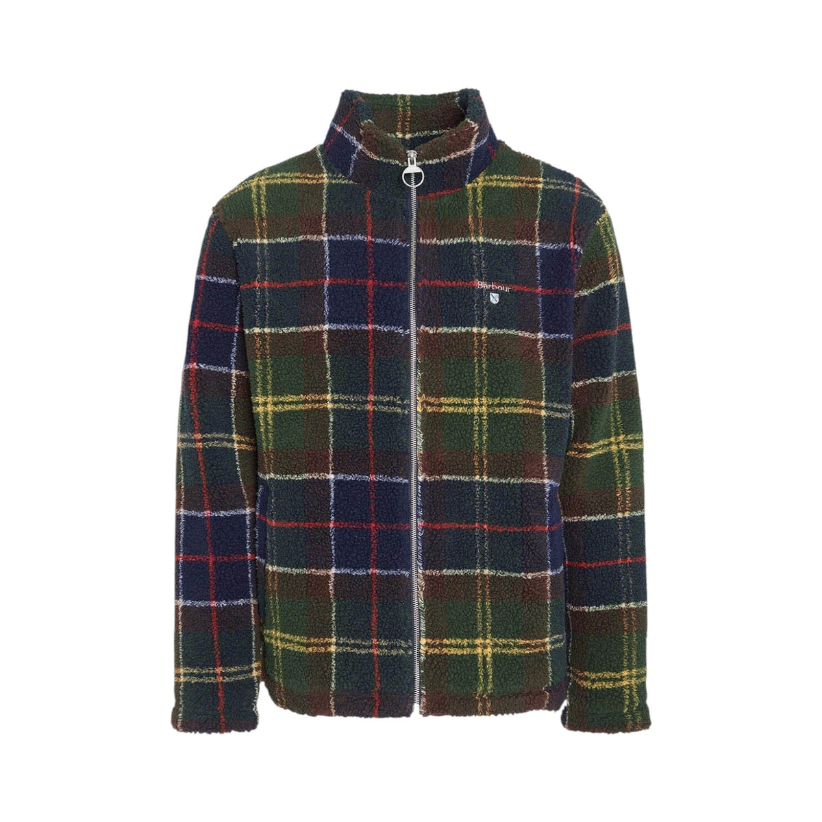 Giubbino Barbour Tartan Fleece in pile