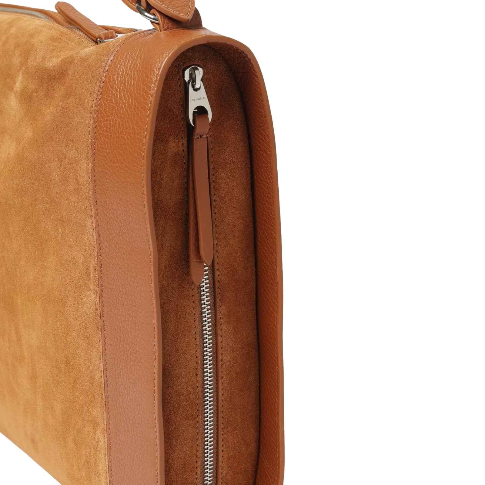 Borsa Elinor Medium in camoscio