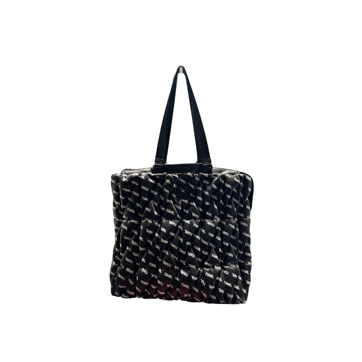Borsa K/Studio print tote - Black