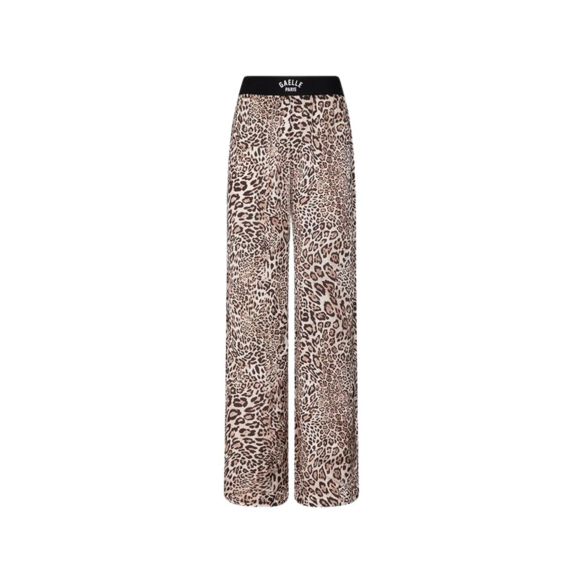 Pantalone in raso stampa maculata - Maculato