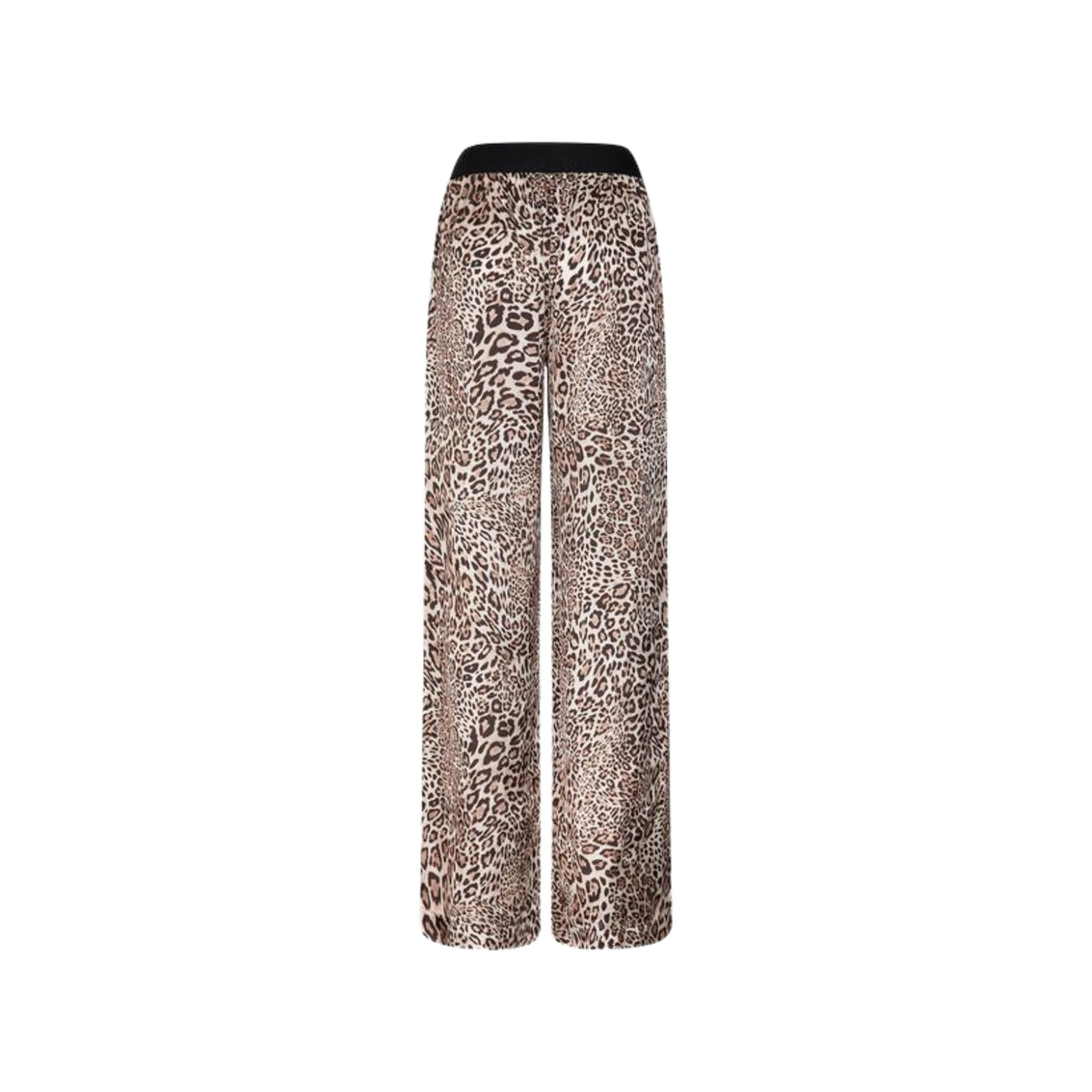 Pantalone in raso stampa maculata - Maculato