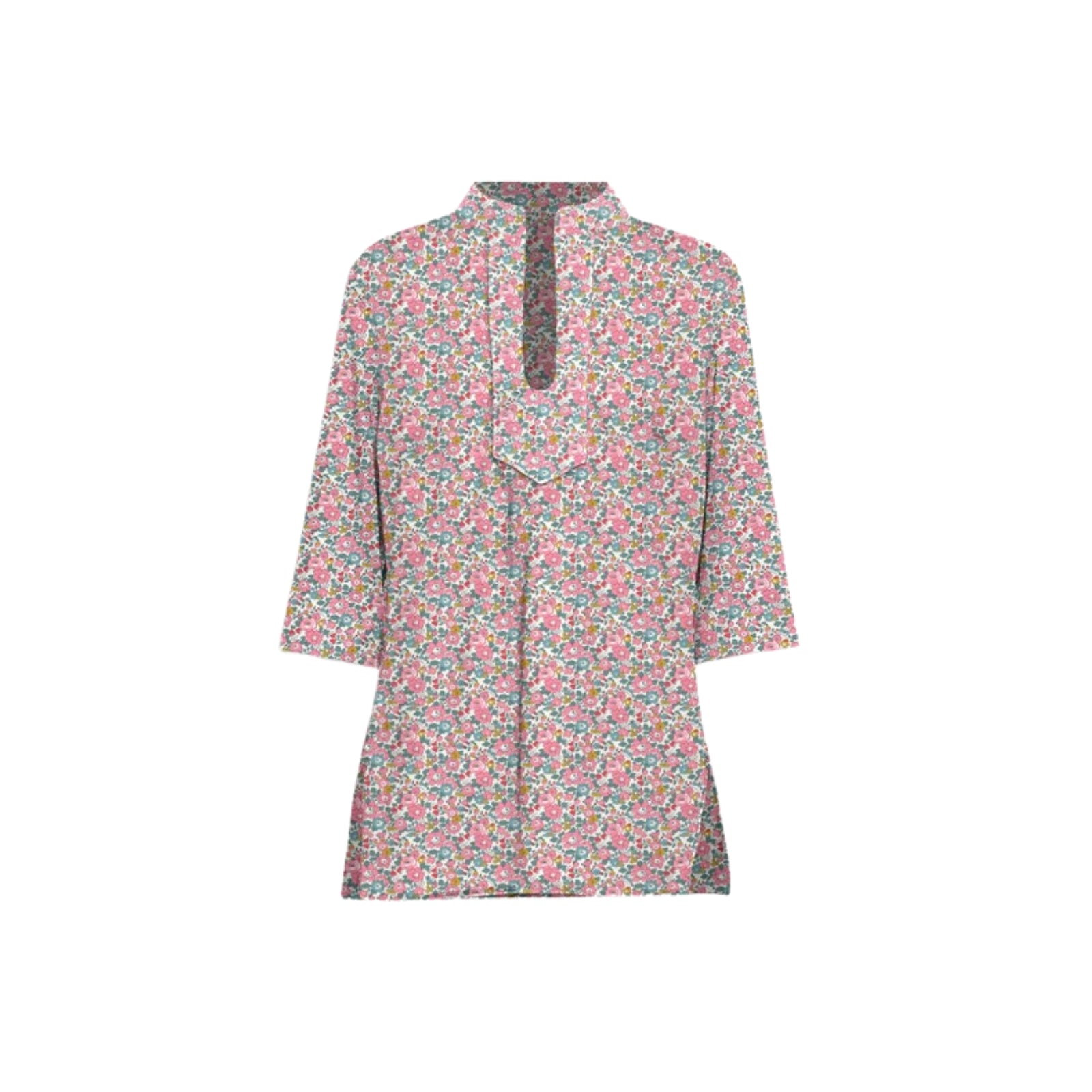 Abito tunica Macha in cotone con stampa - ROSA