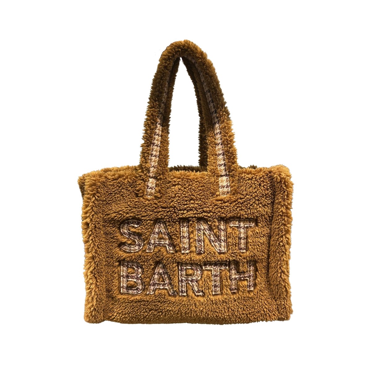 Borsa morbida Orsetto in teddy - Brown