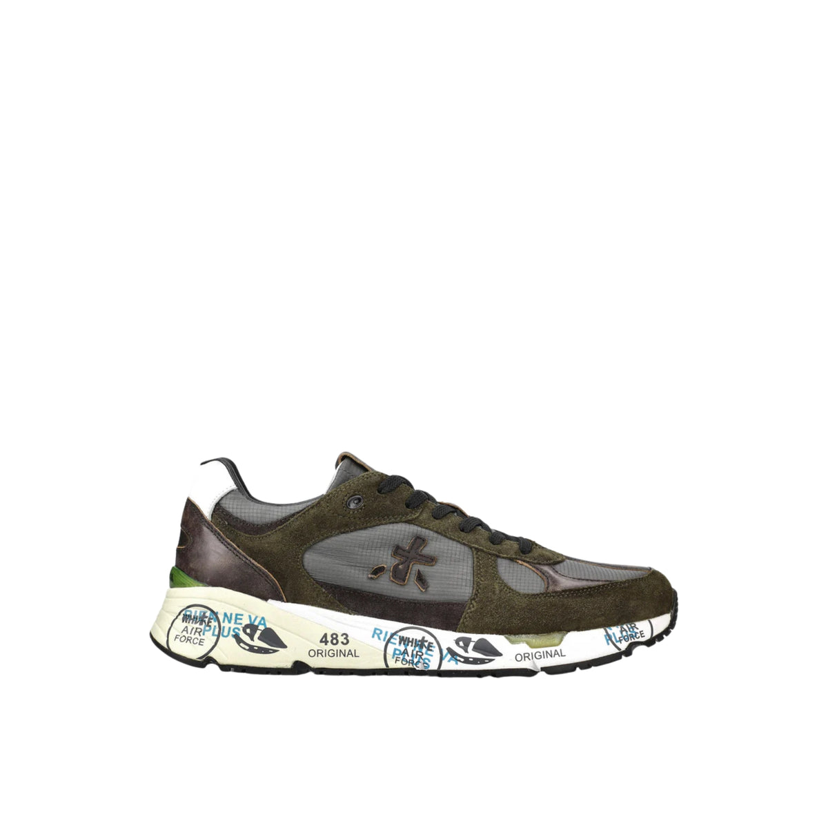 Sneaker Mase vintage anni 90 - Verde militare