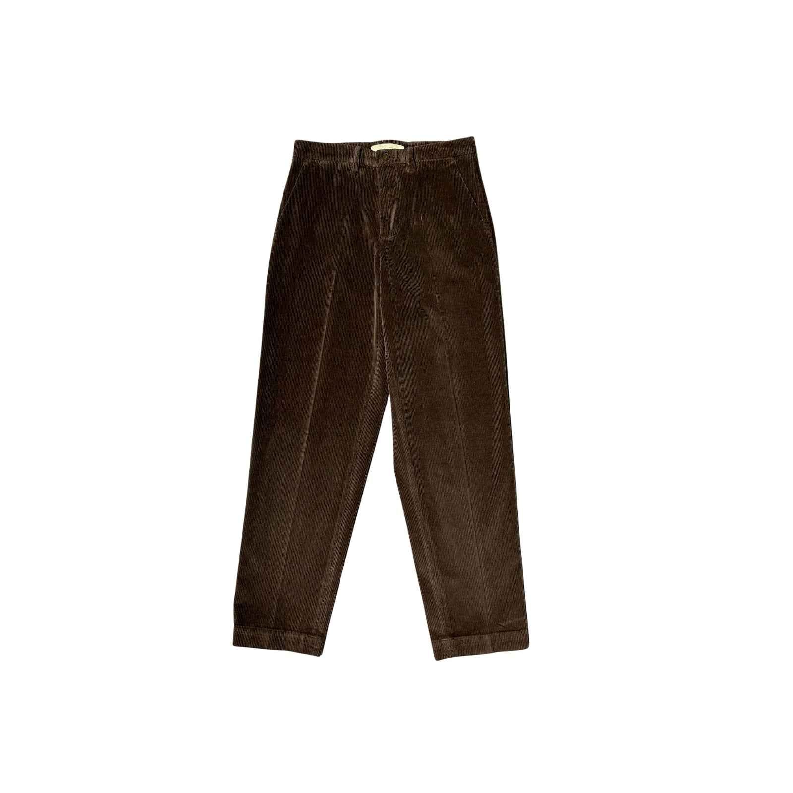 Pantalone JEANGW a costine di velluto - MARRONE