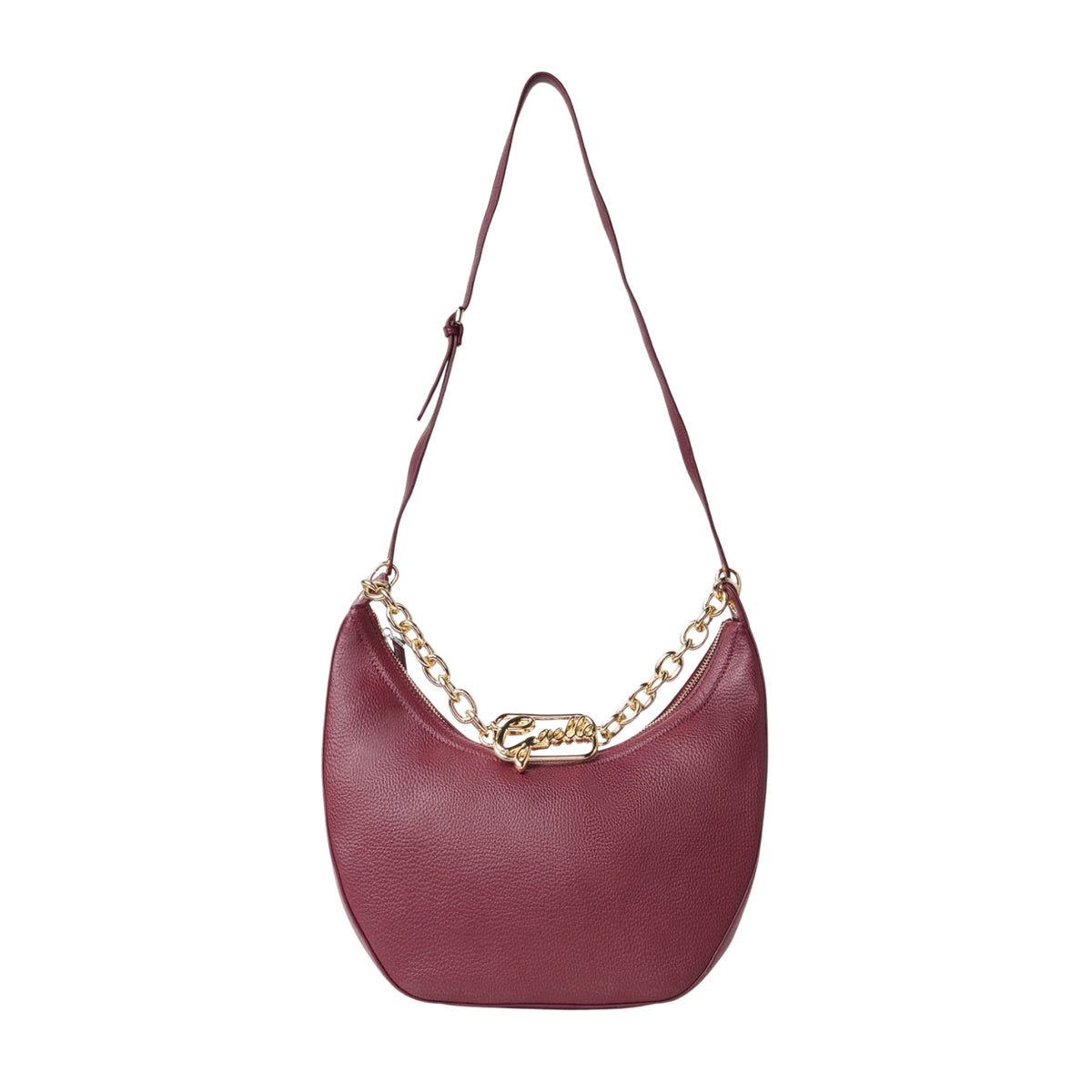 Borsa Moon Bag Corsivo - Mosto