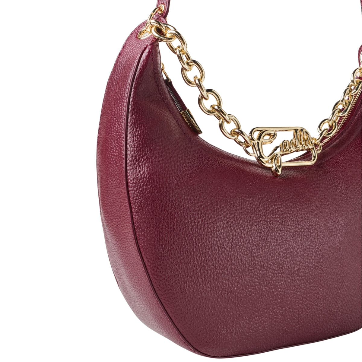 Borsa Moon Bag Corsivo - Mosto