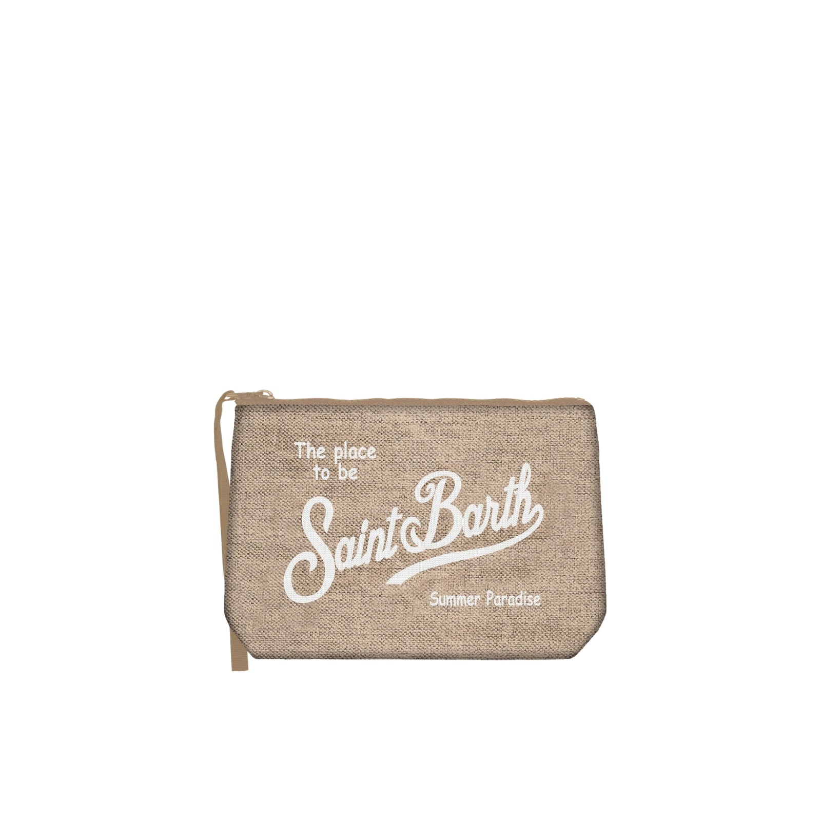 Pochette Aline Linen - BEIGE