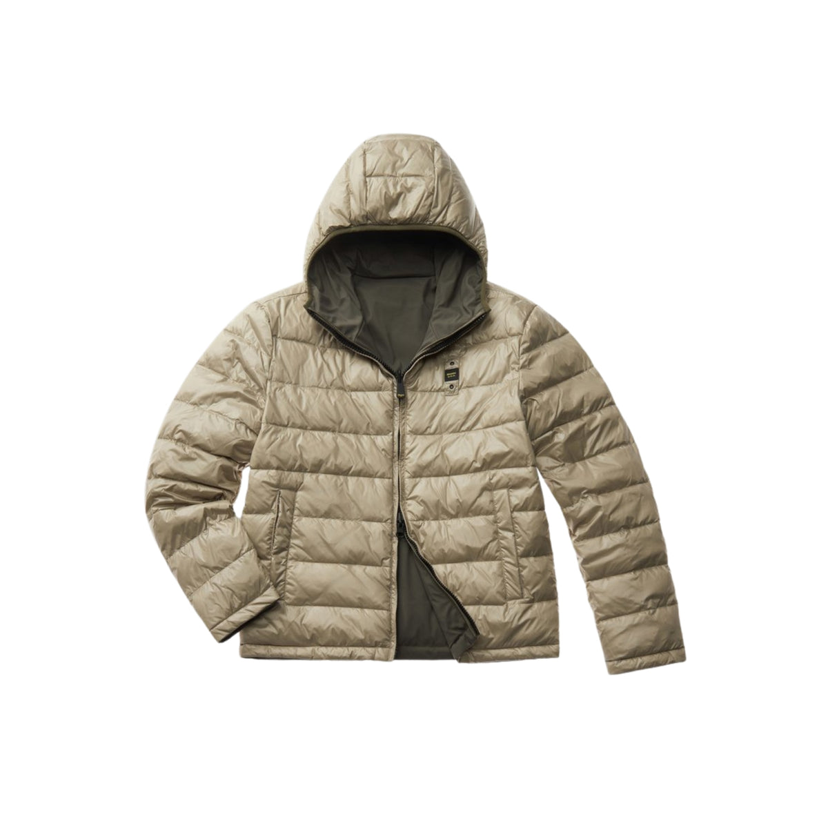 Piumino idrorepellente reversibile - Green