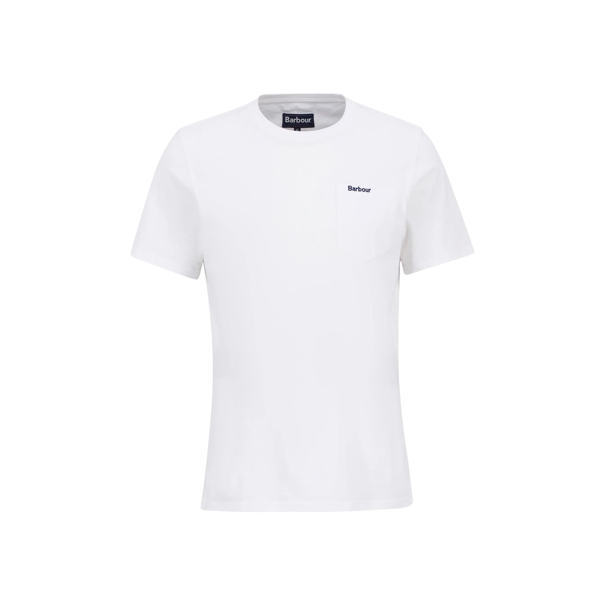 T-shirt Barbour Sports con taschino - Bianco