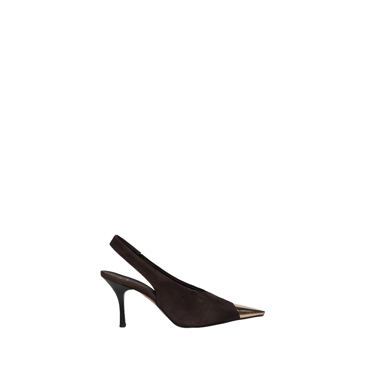 Slingback con punta metallica