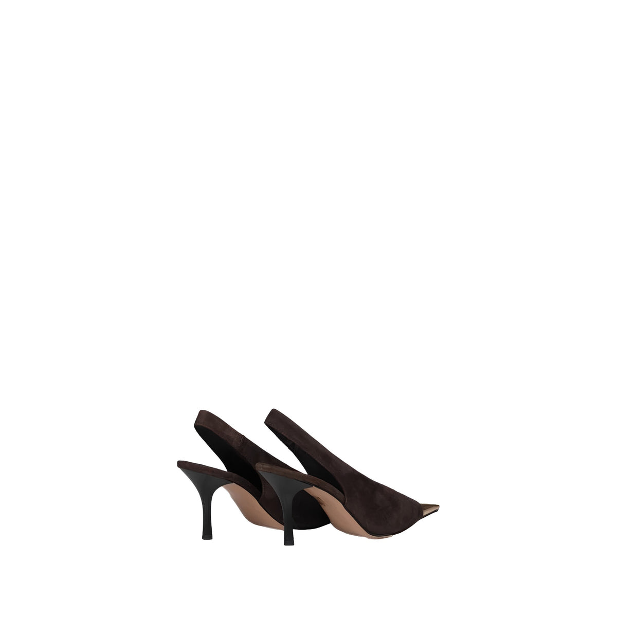 Slingback con punta metallica