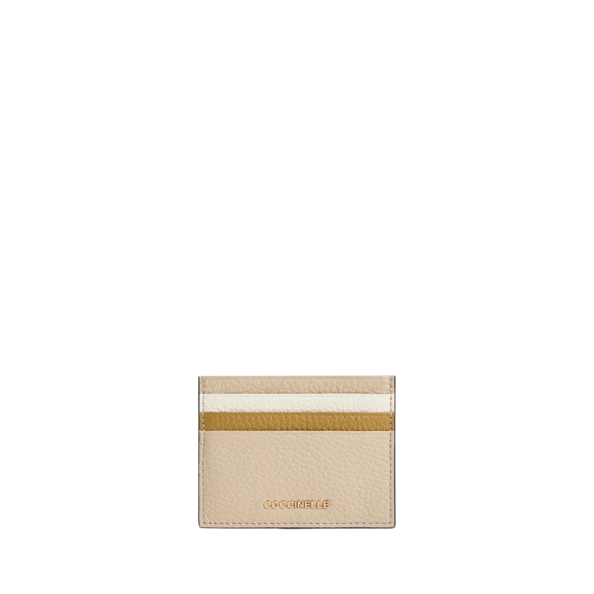 Portacarte con patta linea Metallic - Verde