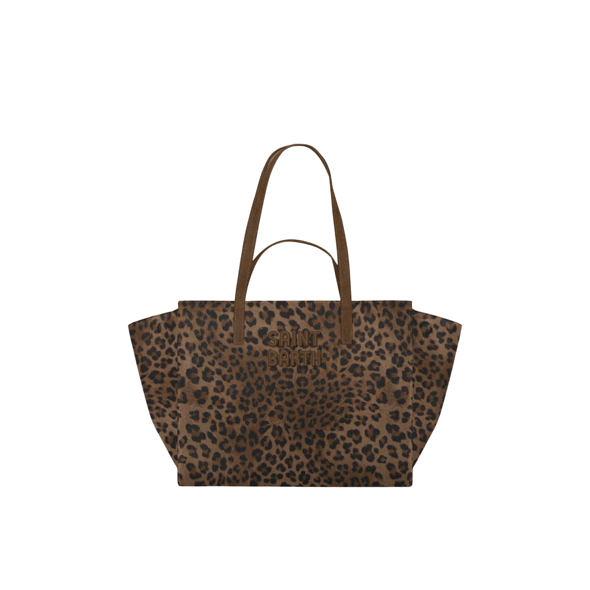 Borsa Medium Jour in camoscio con etichetta logo