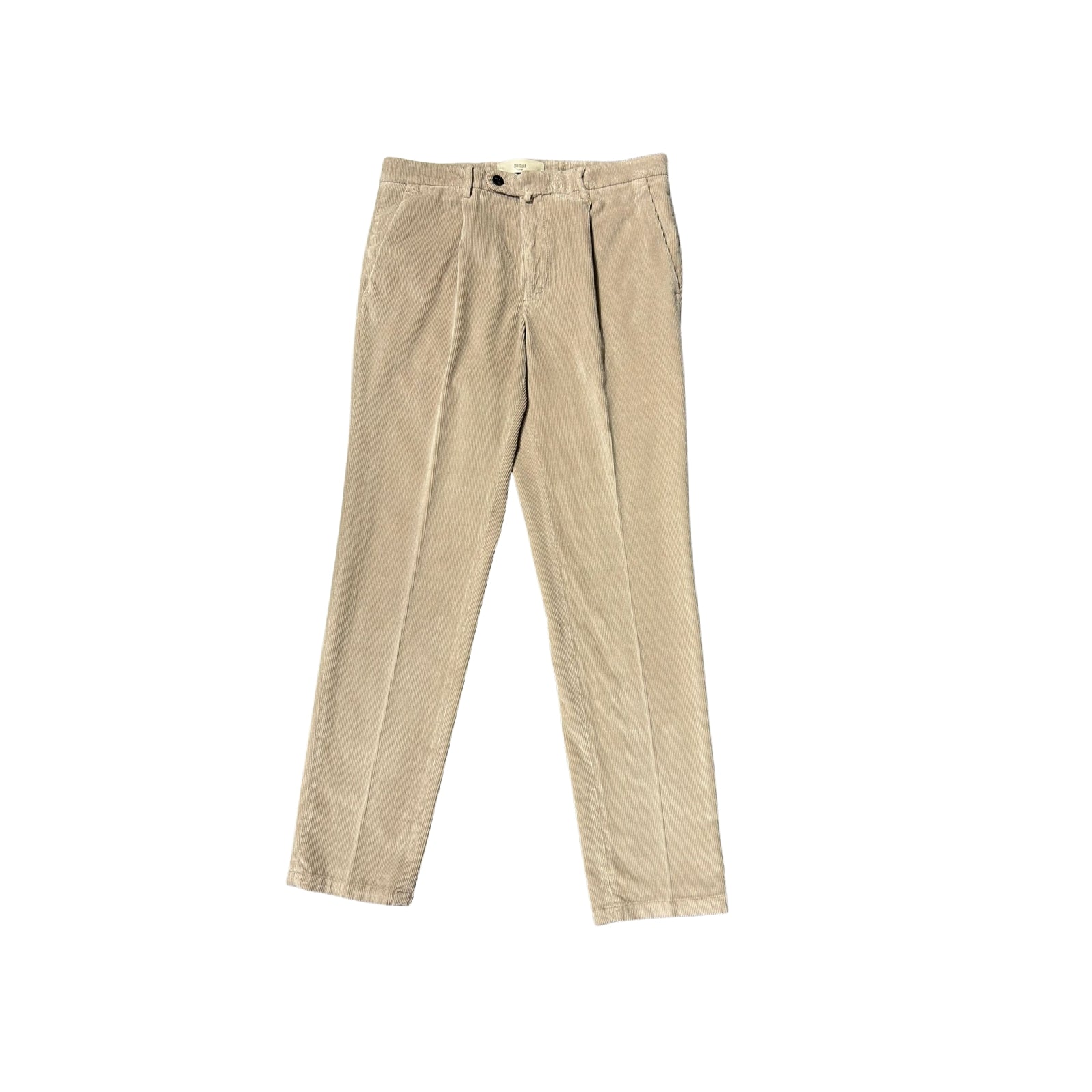 Pantalone Tasca America in velluto BG21 - PANNA