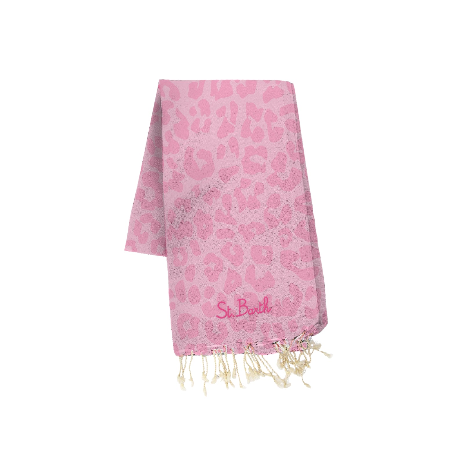 Telo mare in cotone Fouta J con stampa - ROSA