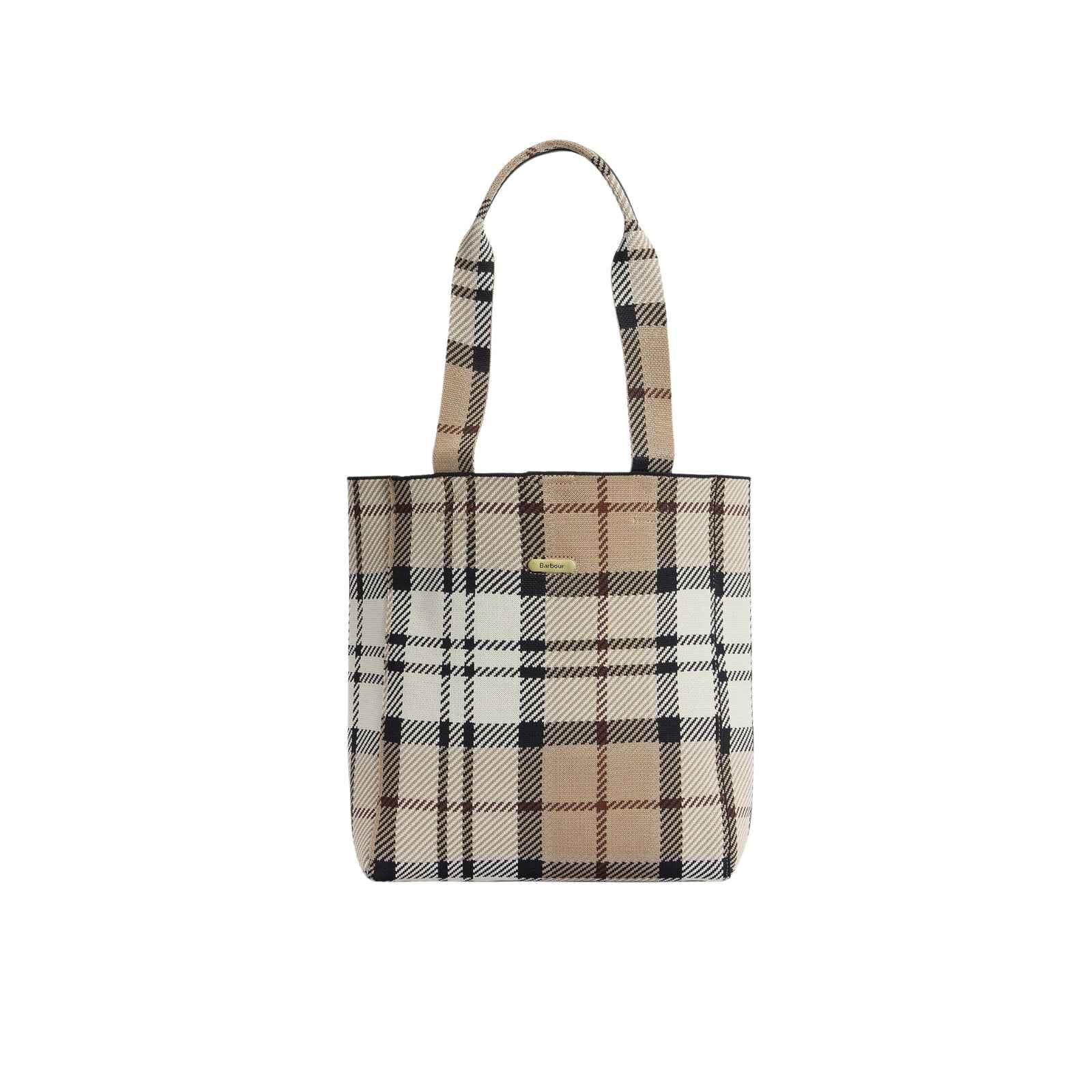 Shopper in tartan Layla