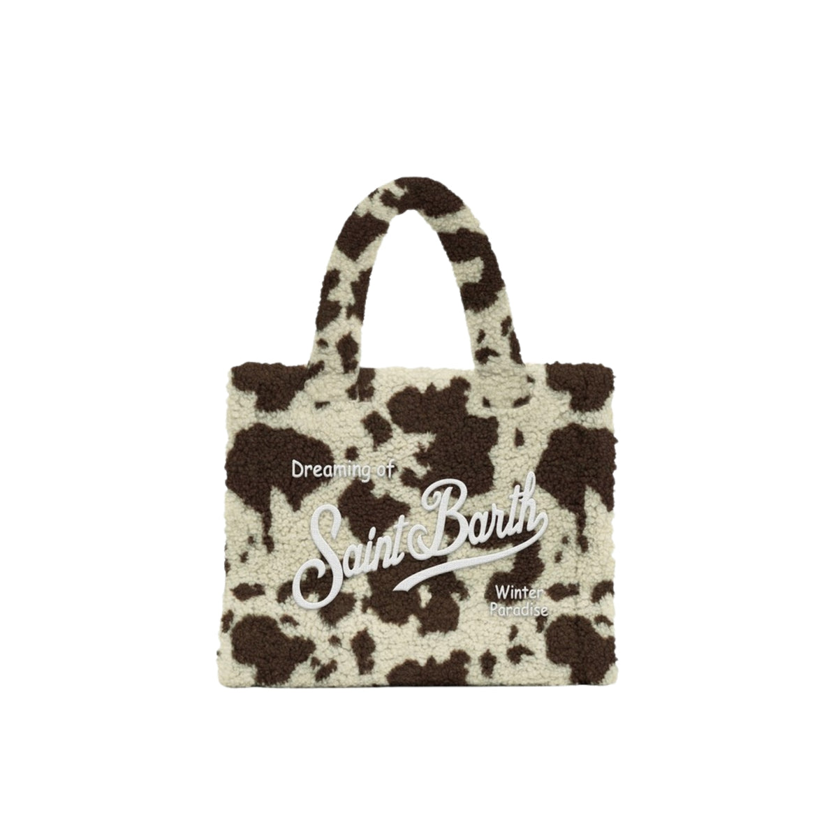 Borsa Colette in teddy - Marrone