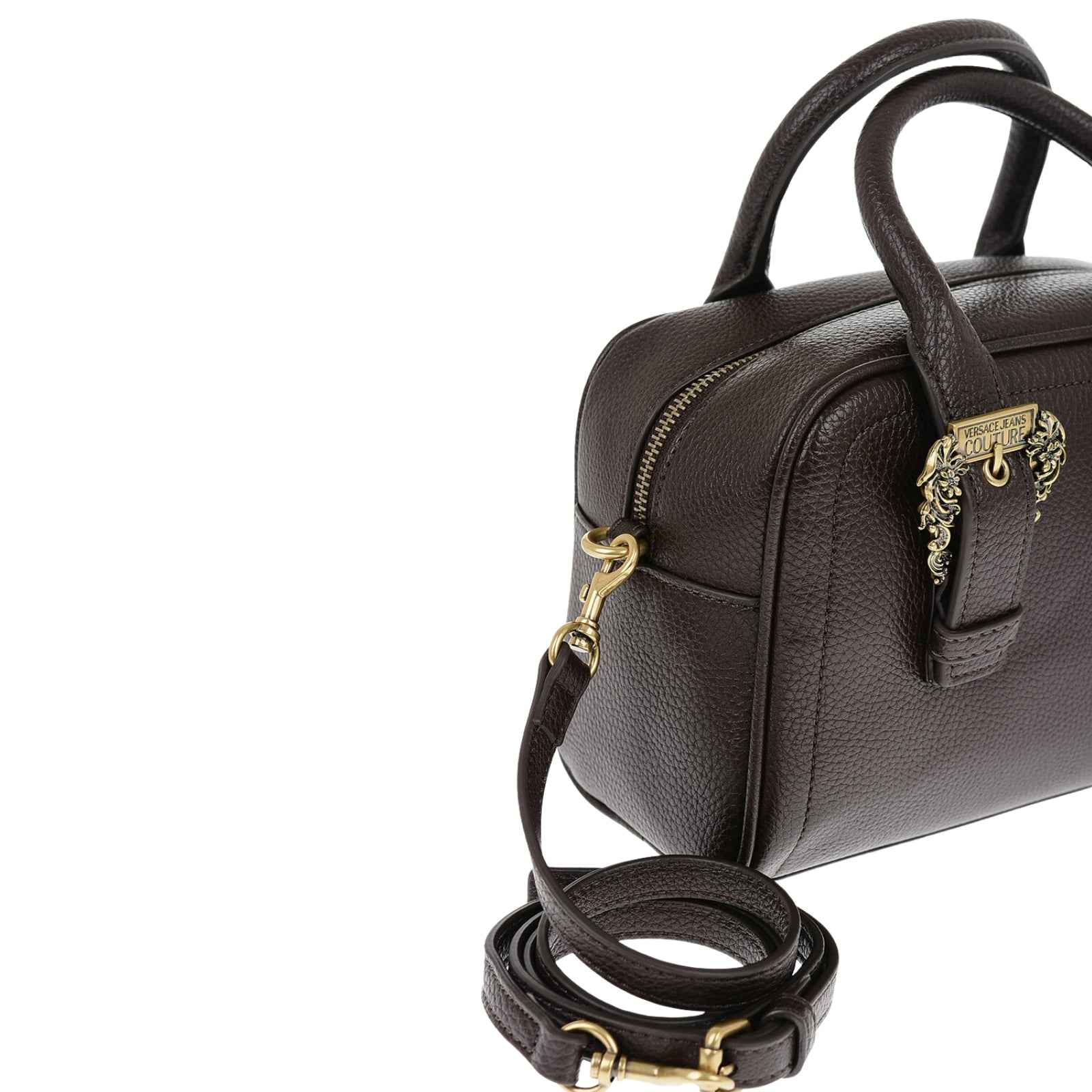 Borsa bauletto con fibbie