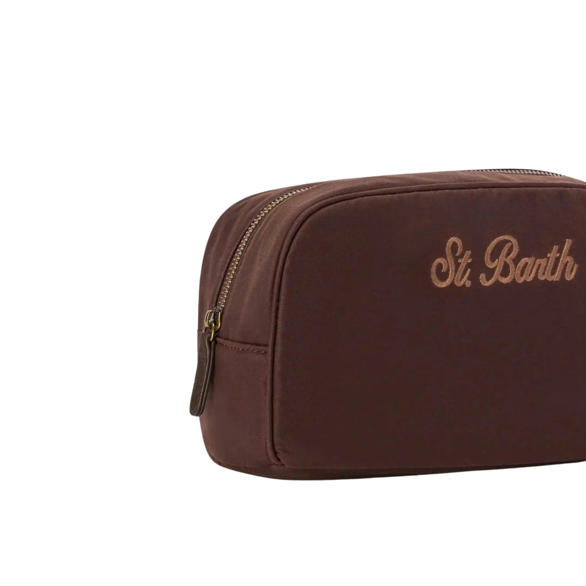 Beauty case Westwood in tessuto cerato con ricamo logo