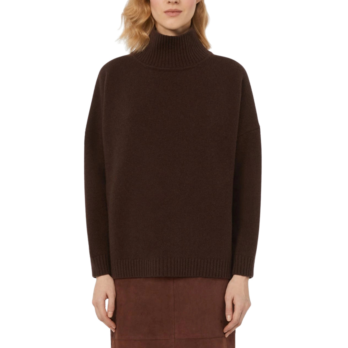 Maglia Dolcevita Borgia - Cioccolato