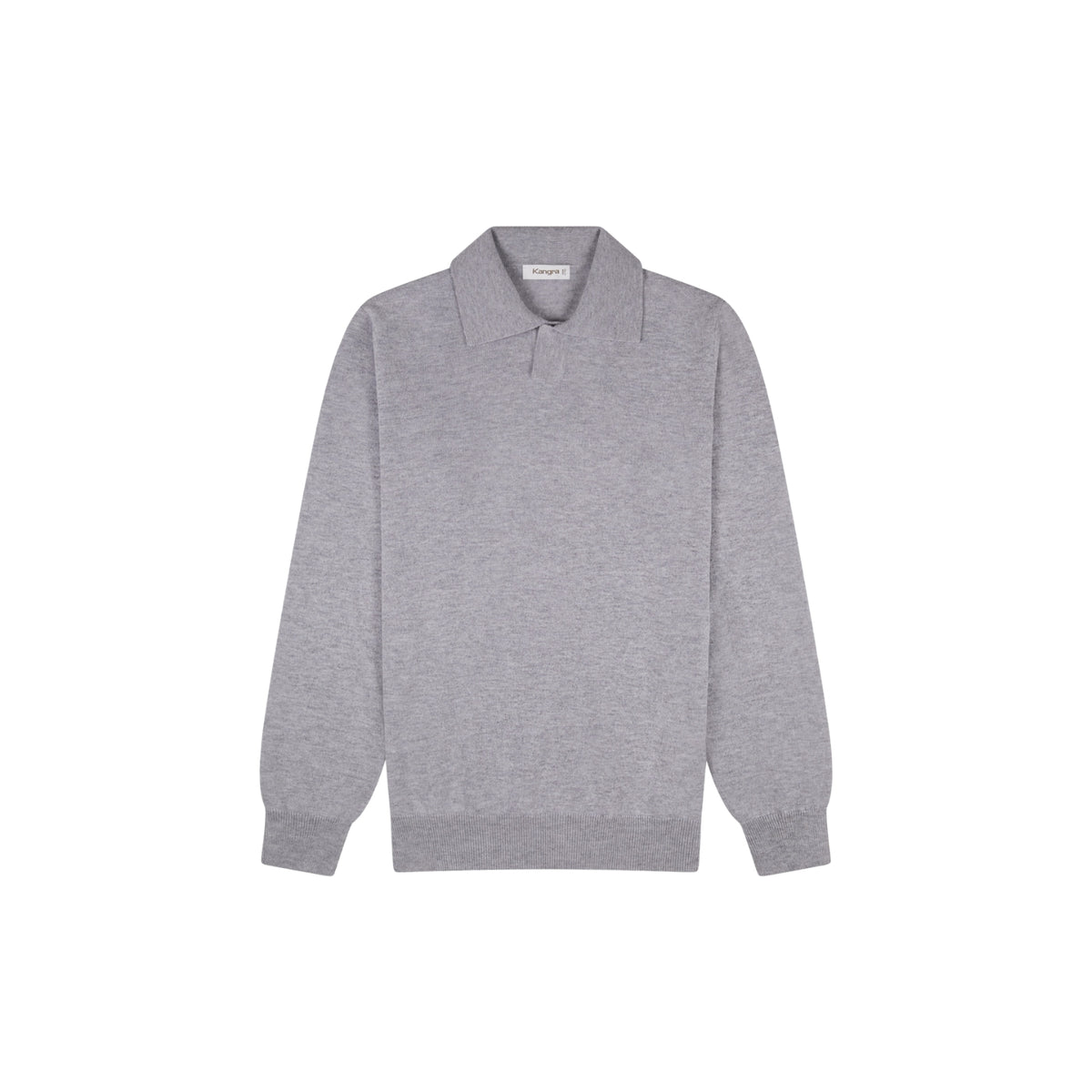 Polo skipper senza bottoni - Grigio