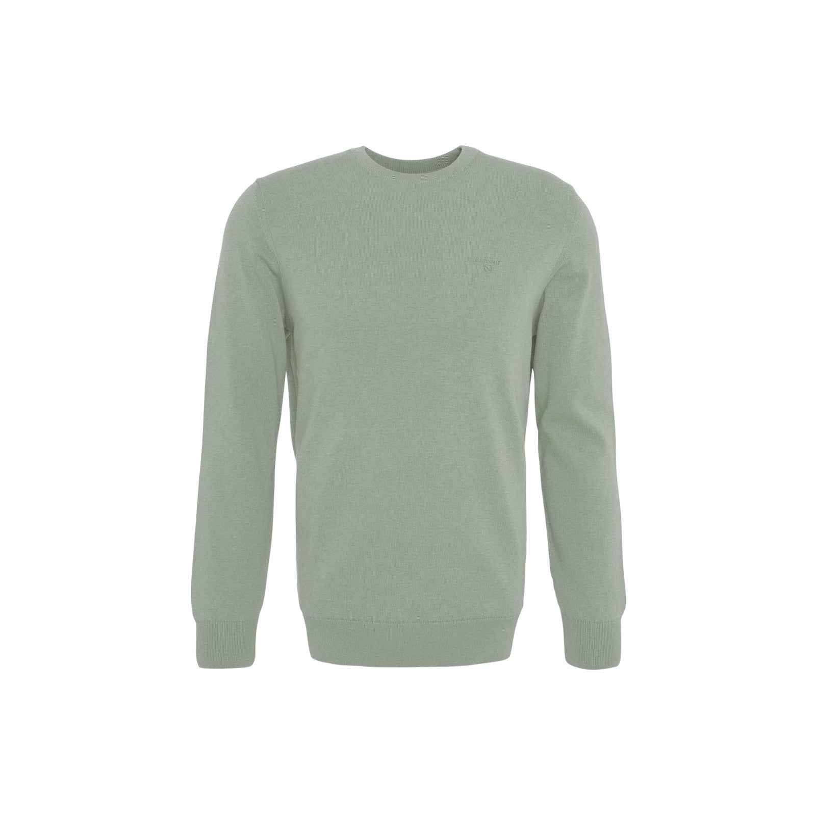 Maglione girocollo in cotone Pima - VERDE