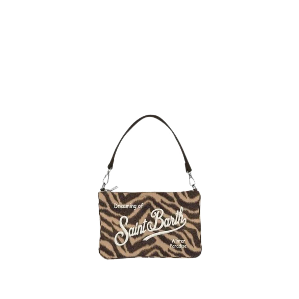 Borsa a spalla Mini Parisienne in feltro - ZEBRATA