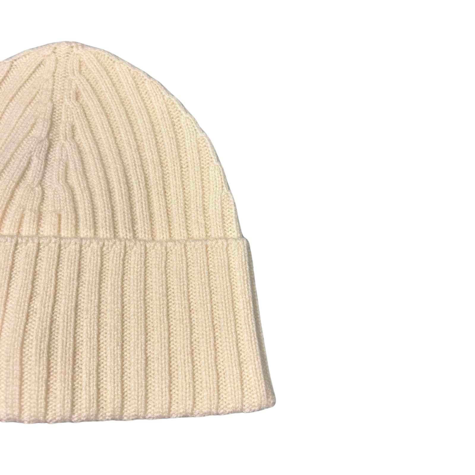 Cappello in cashmere - LATTE