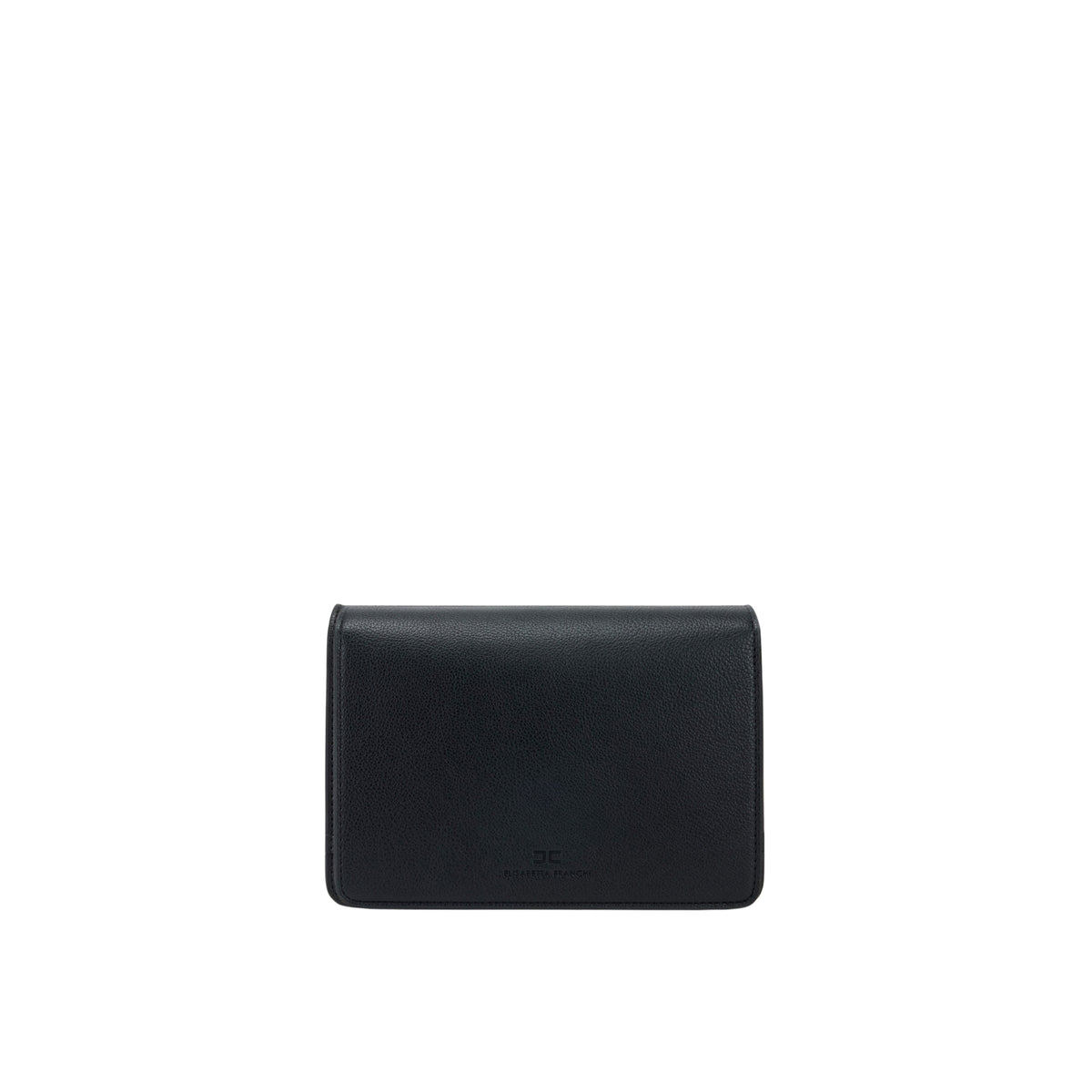 Borsa realizzata in materiale sintetico con texture - Nero