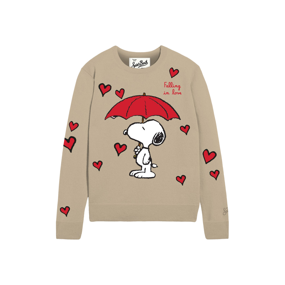 Maglione New Queen Snoopy - BEIGE