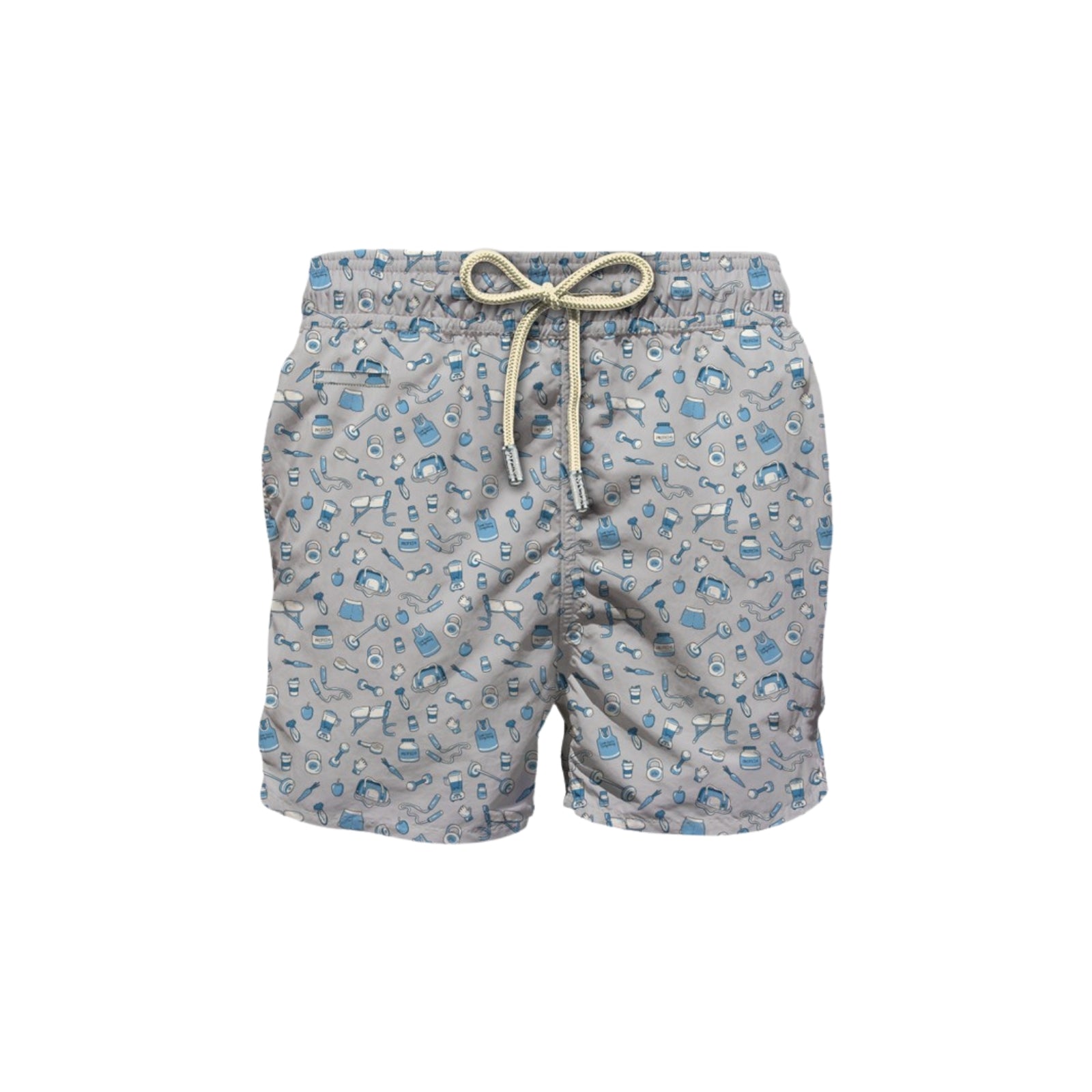 Costume mare Comfort Light con stampa Gin or Gym - POLVERE