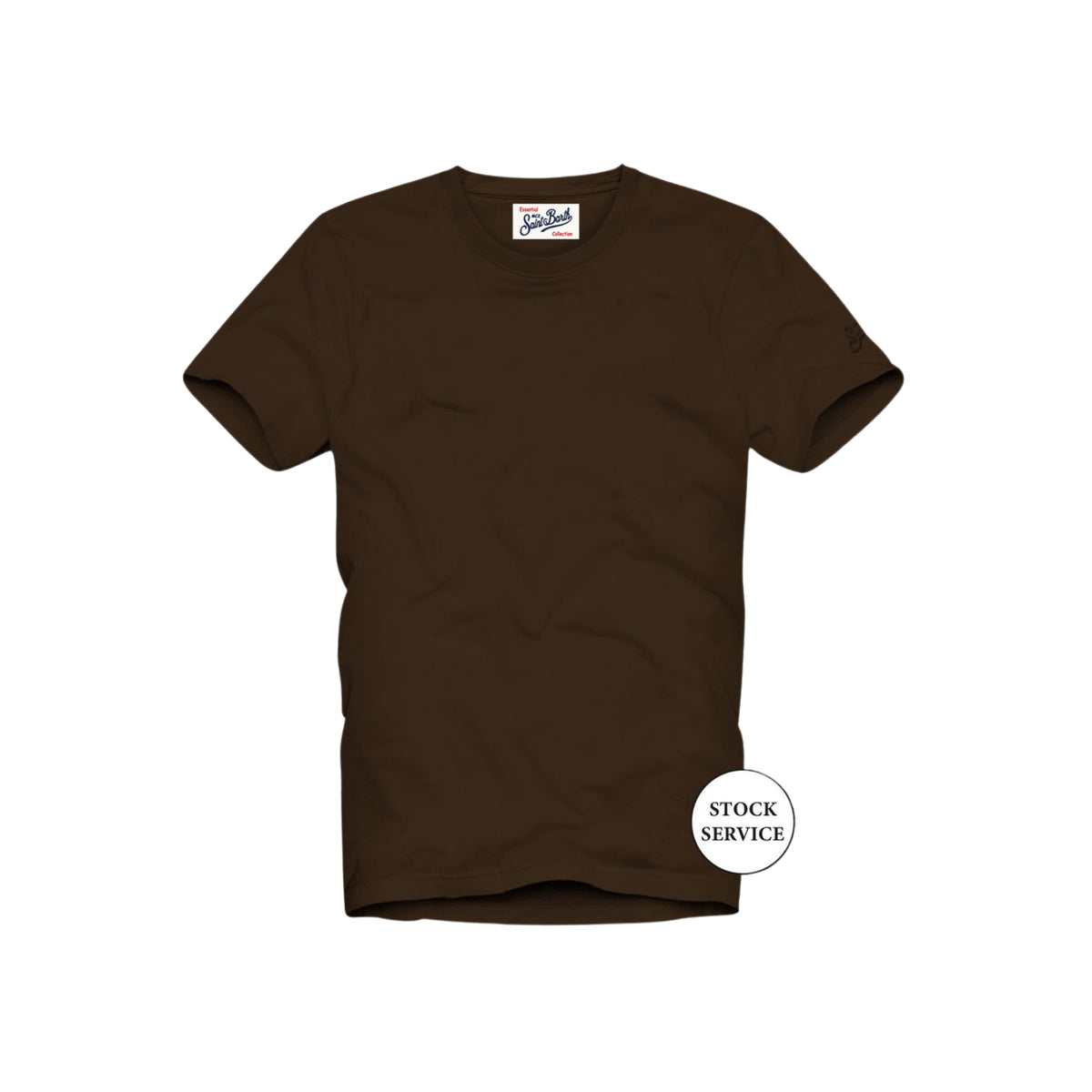 T-shirt Every in cotone-MARRONE