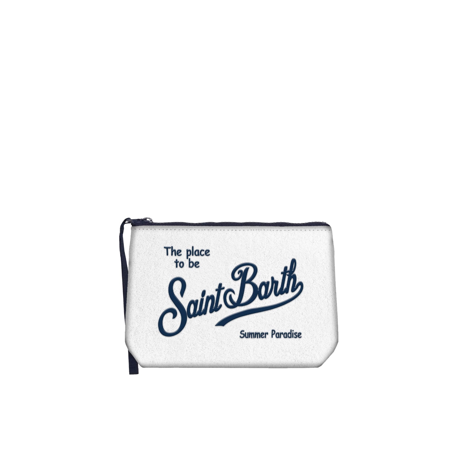 Pochette aline sponge - BIANCO