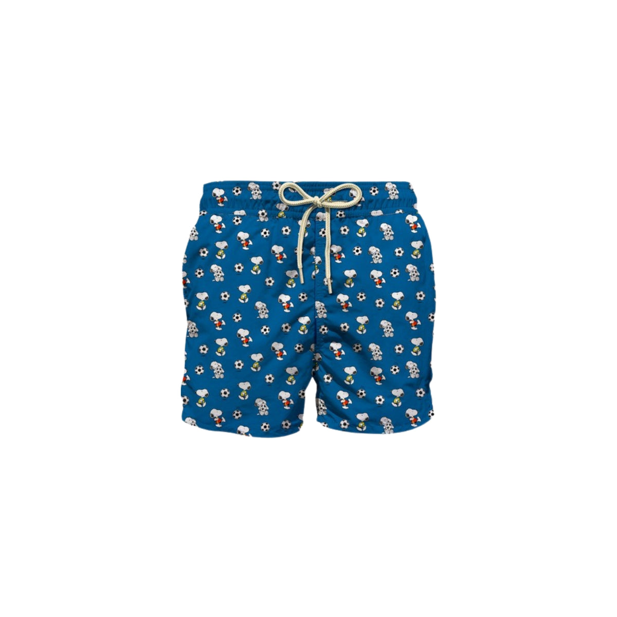 Costume Jean Lighting stampa Snoopy calciatore - Azzurro