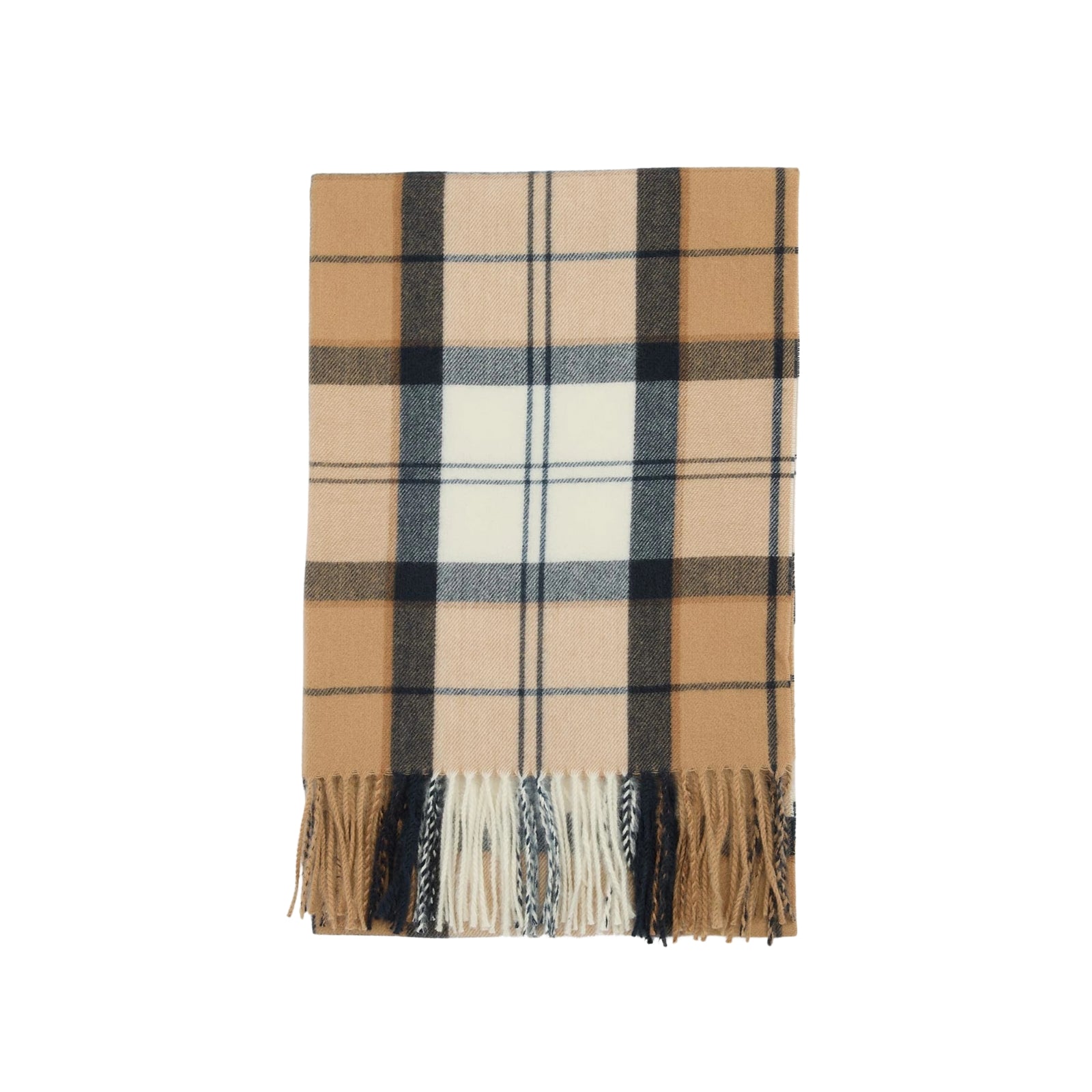 Sciarpa Stanway tartan - BEIGE